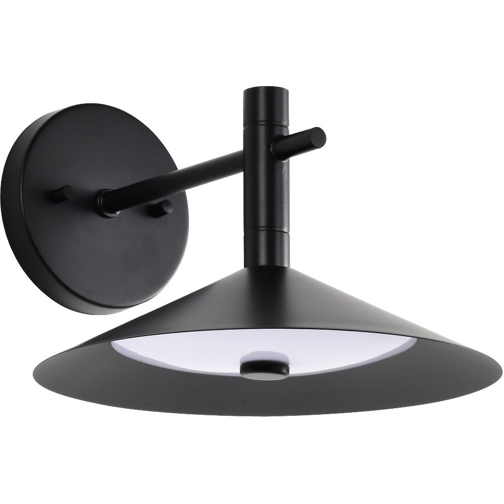 nuvo lighting Corrine LED 9.88 inch Matte Black Vanity Light Wall Light