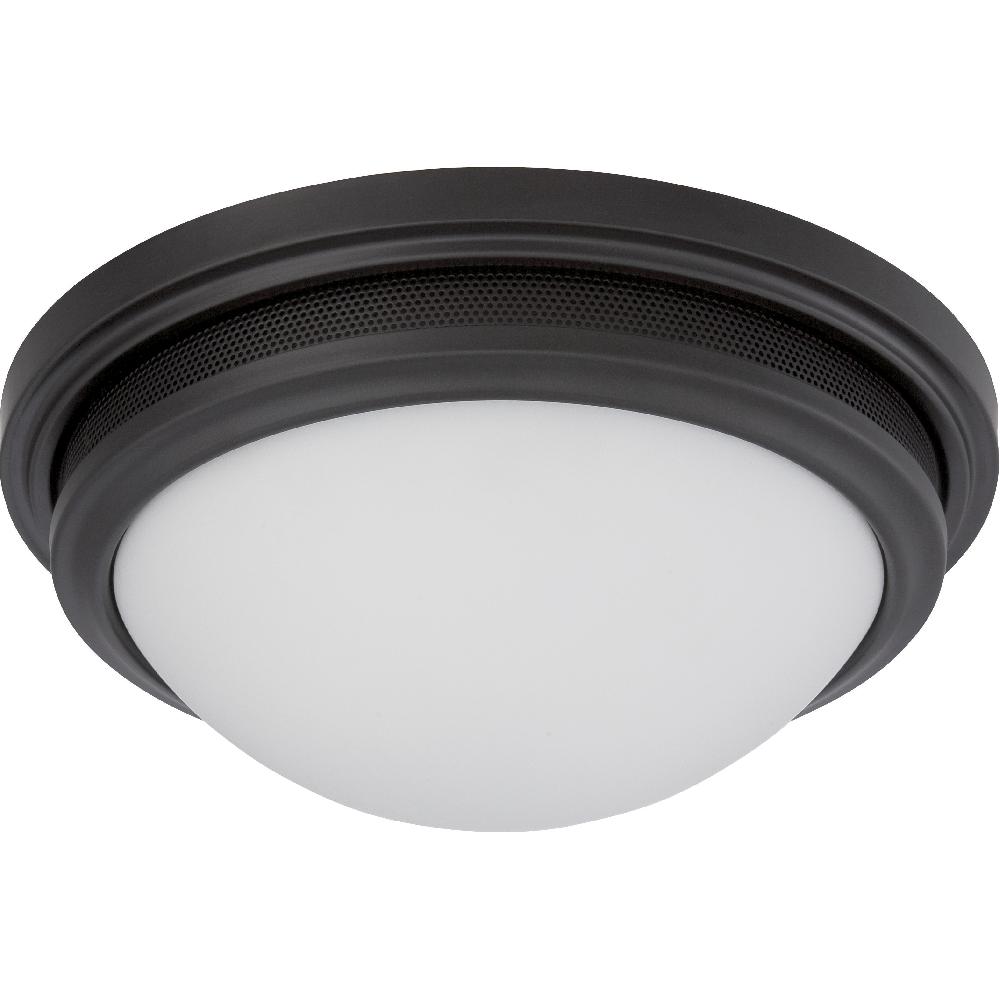 nuvo lighting Corry LED 13.25 inch Aged Bronze Flush Mount Ceiling Light