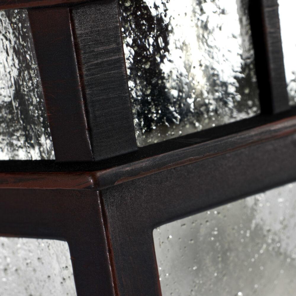 Nuvo Lighting Cove Neck 1 Light 7 Inch Rustic Bronze Outdoor Hanging Lantern