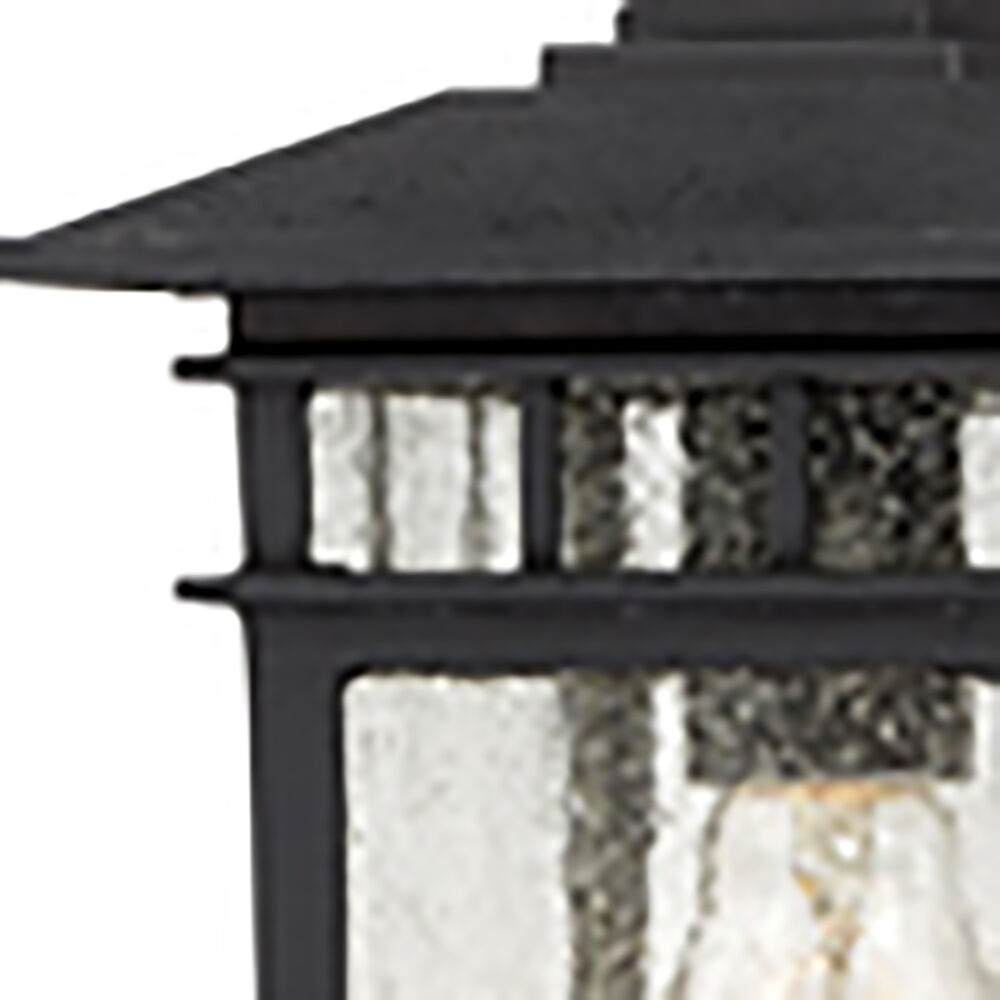 Nuvo Lighting Cove Neck 1 Light 7 Inch Textured Black Outdoor Hanging Lantern