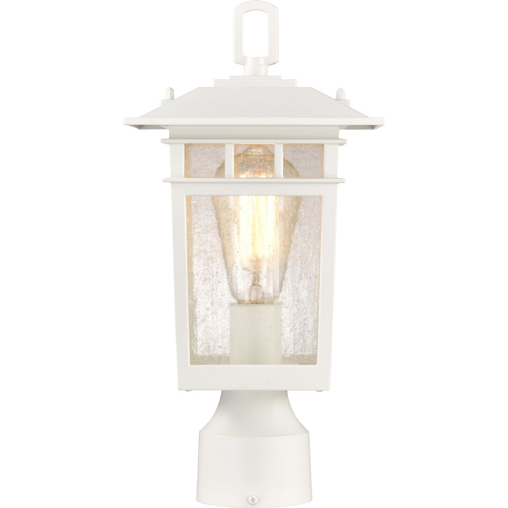 Nuvo Lighting Cove Neck 14 Inch White Post Lantern Small