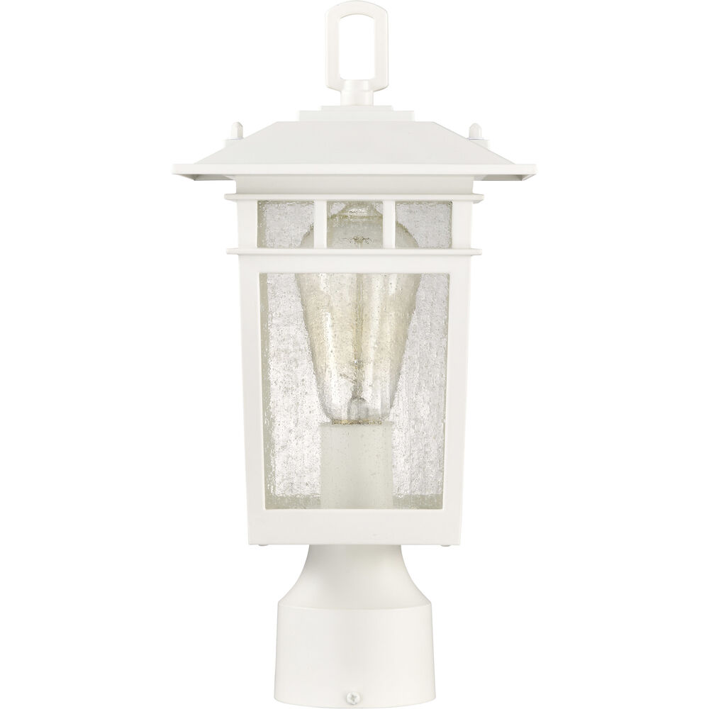Nuvo Lighting Cove Neck 14 Inch White Post Lantern Small