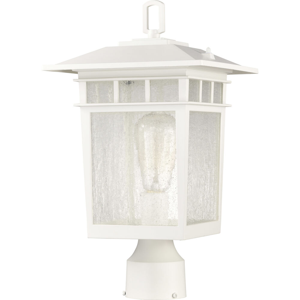 Nuvo Lighting Cove Neck 16 Inch White Post Lantern Large
