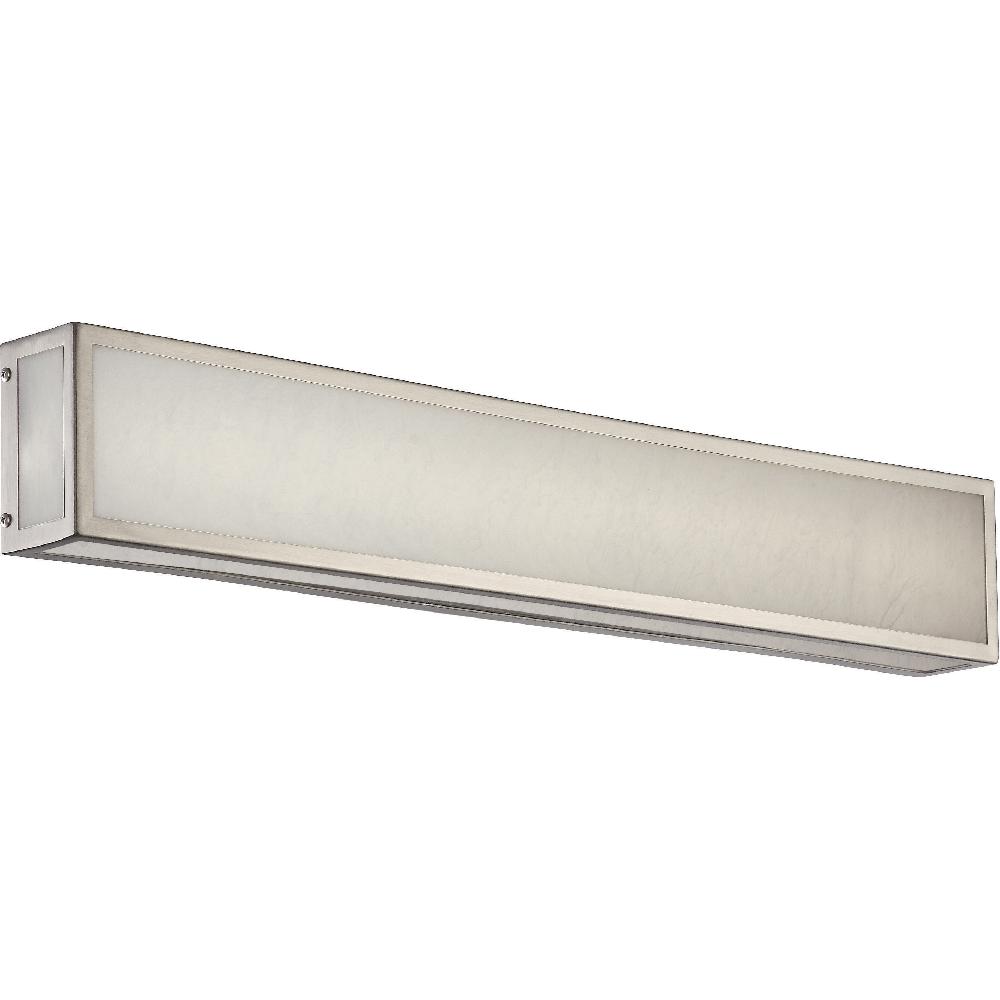 nuvo lighting Crate LED 24 inch Brushed Nickel Vanity Light Wall Light