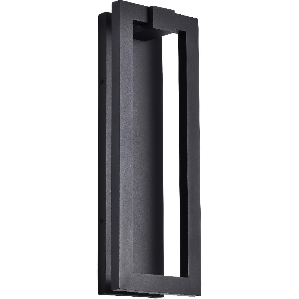 nuvo lighting Crew LED 19.13 inch Sand Black Outdoor Wall Light