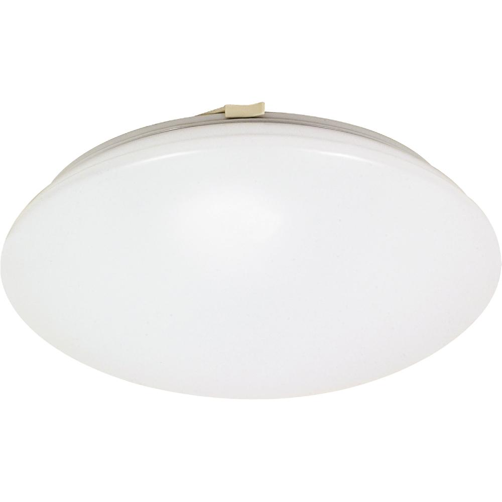 nuvo lighting Crispo 1 Light 12 inch White Flush Mount Ceiling Light