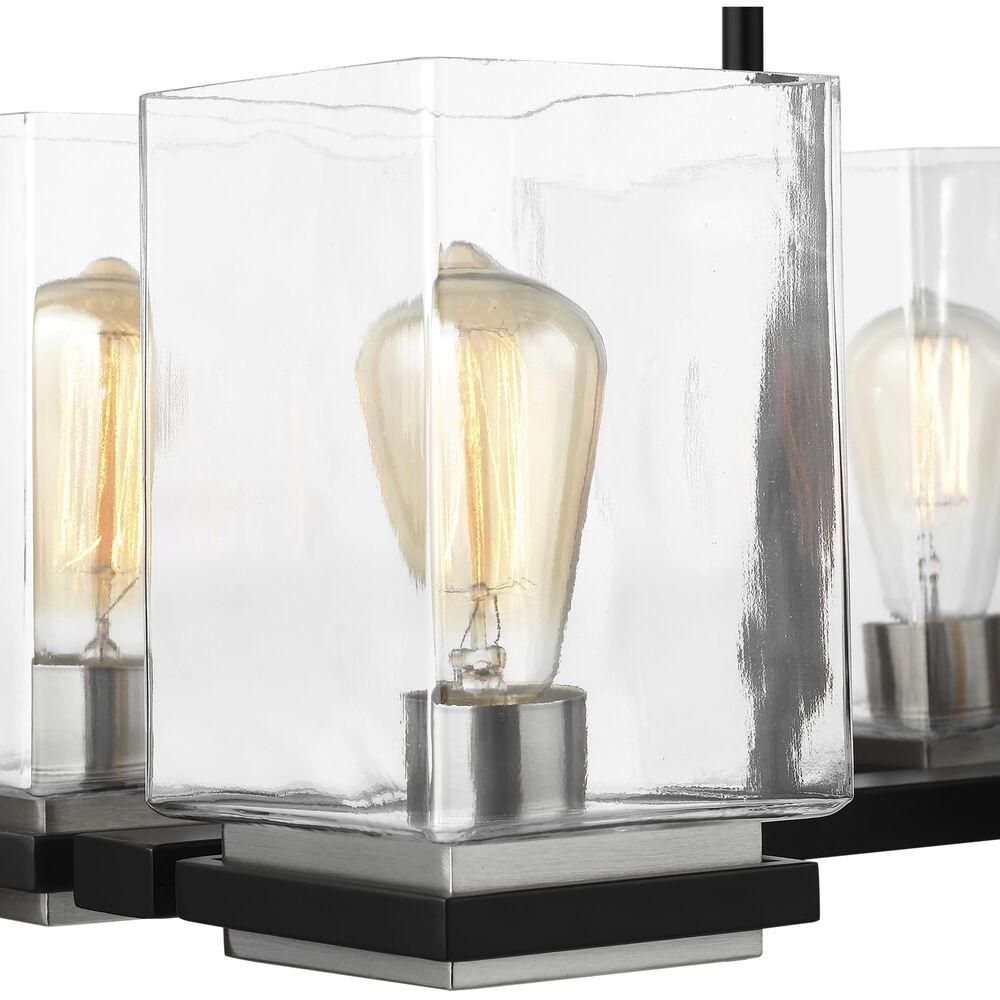 Nuvo Lighting Crossroads 6 Light 30.75 Inch Matte Black Island Pendant Ceiling Light