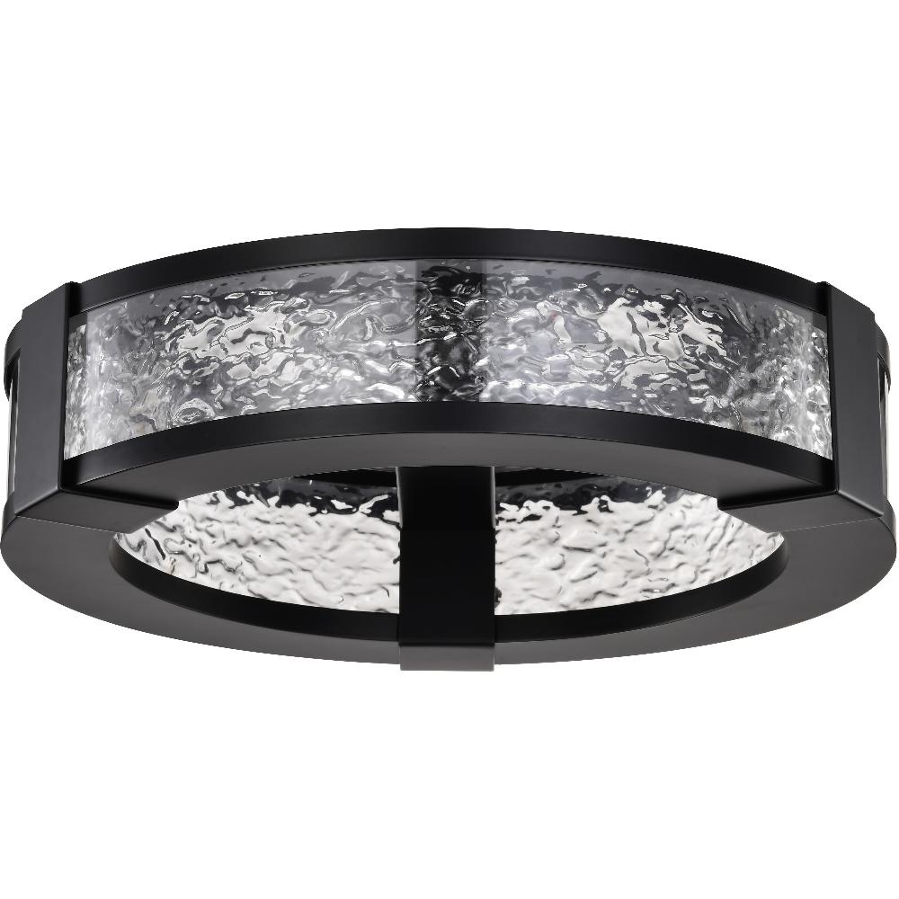 nuvo lighting Darrow LED 13.25 inch Matte Black Flush Mount Ceiling Light