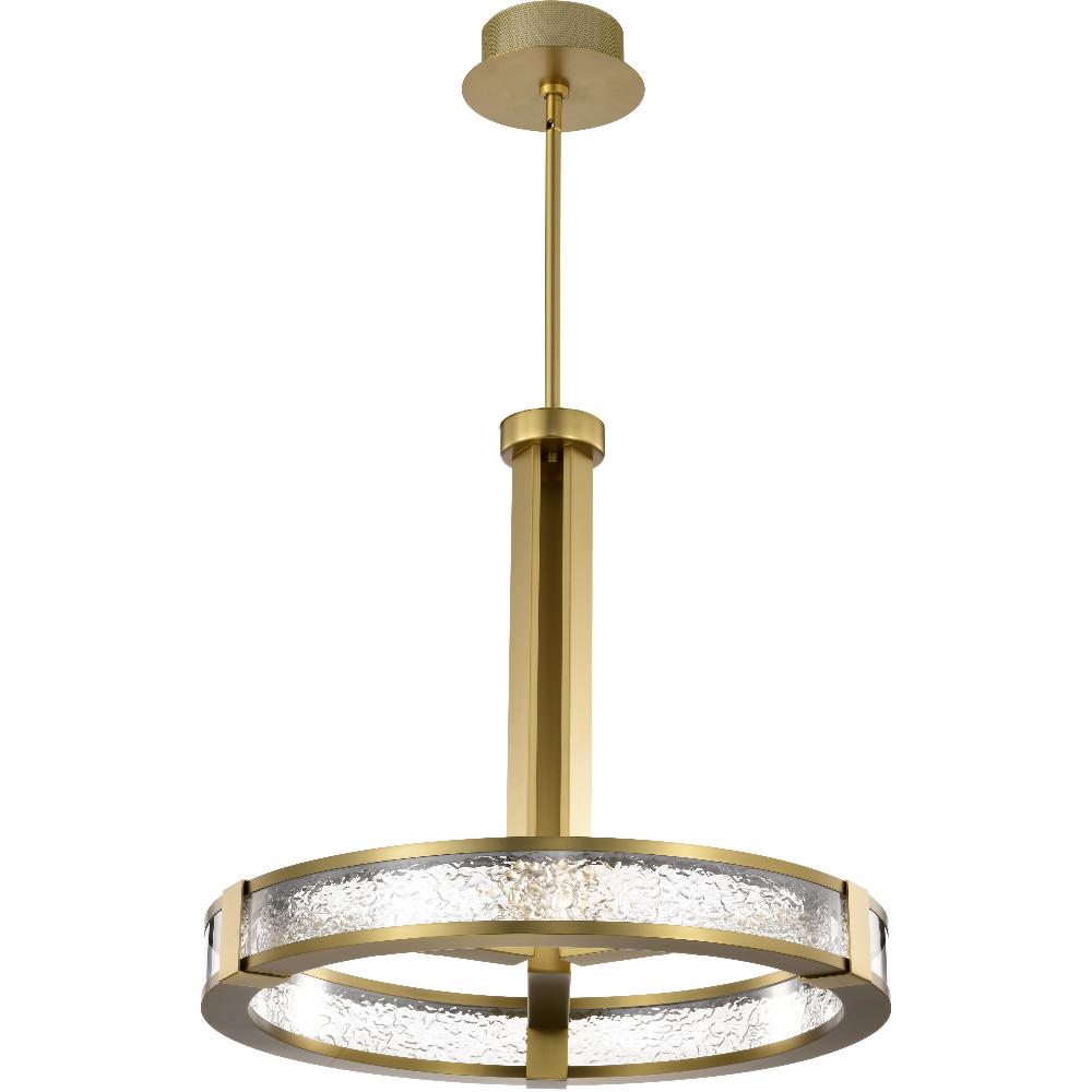 nuvo lighting Darrow LED 24 inch Vintage Brass Pendant Ceiling Light