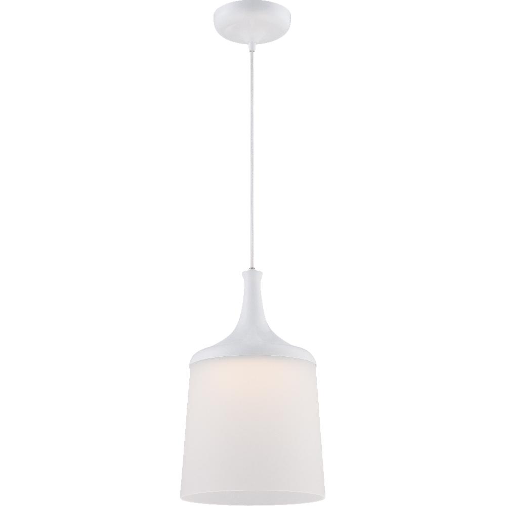 nuvo lighting Denny LED 11 inch Glacier White Pendant Ceiling Light
