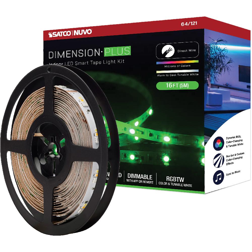 nuvo lighting Dimension White 2700K 196.85 inch Tape Light nuvo lighting Dimension White 2700K 196.85 inch Tape Light