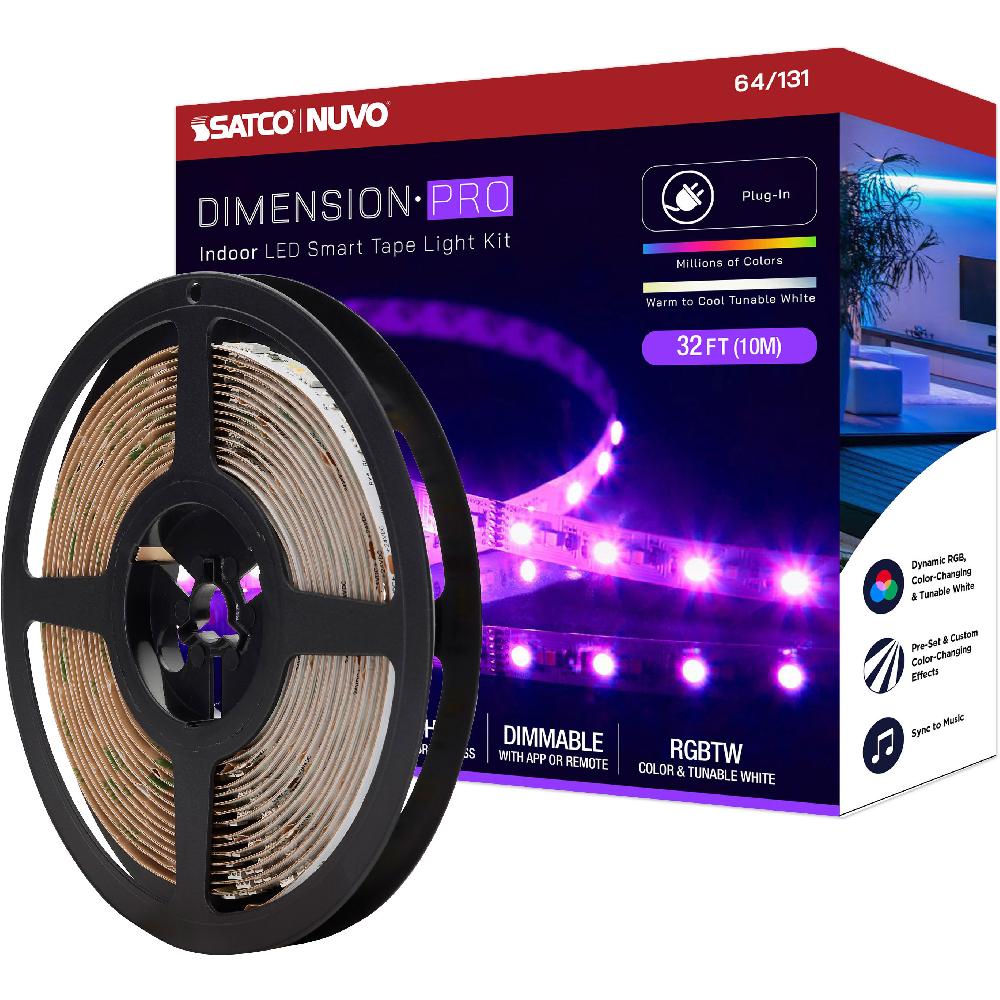 nuvo lighting Dimension White 2700K 393.7 inch Tape Light