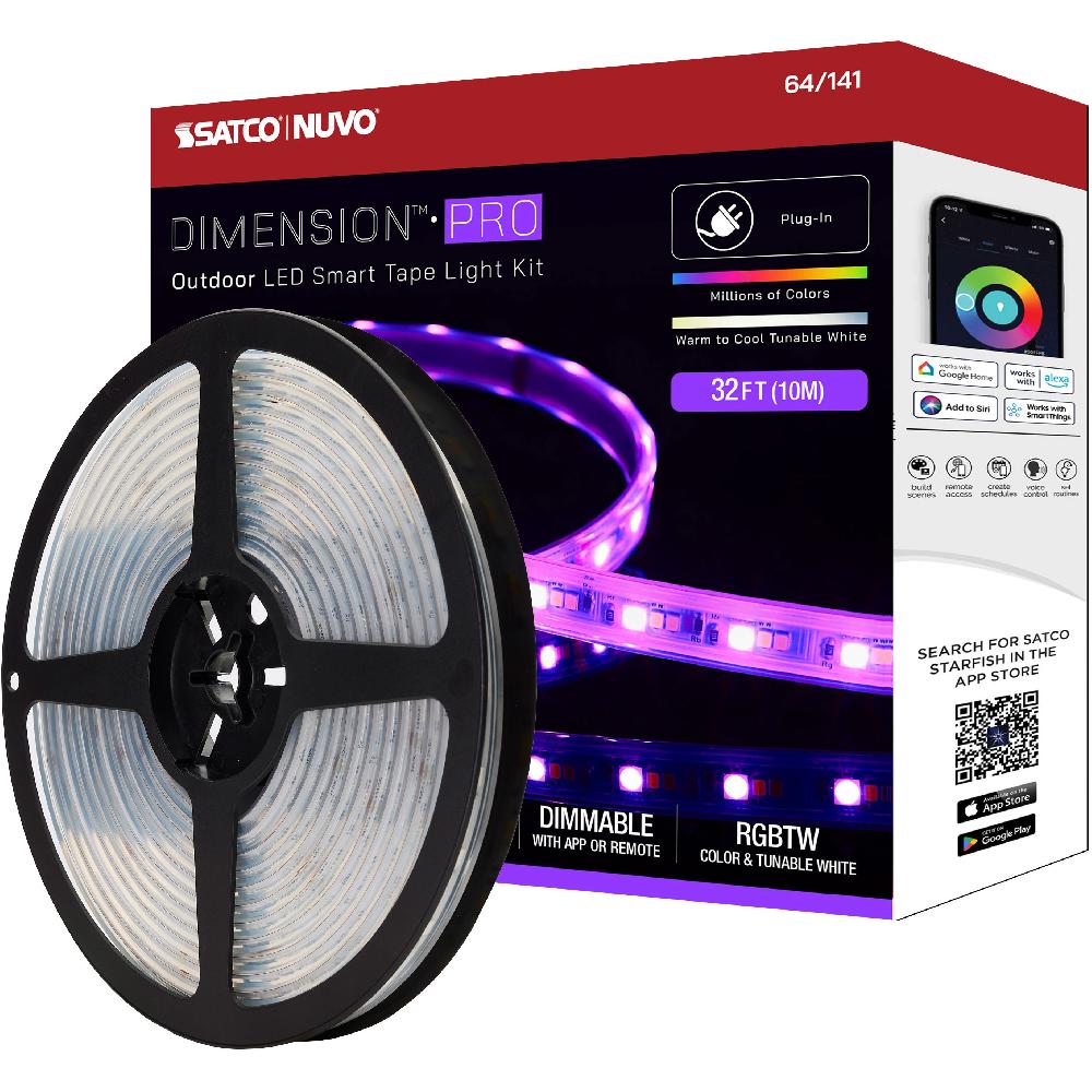 nuvo lighting Dimension White 2700K 393.7 inch Tape Light