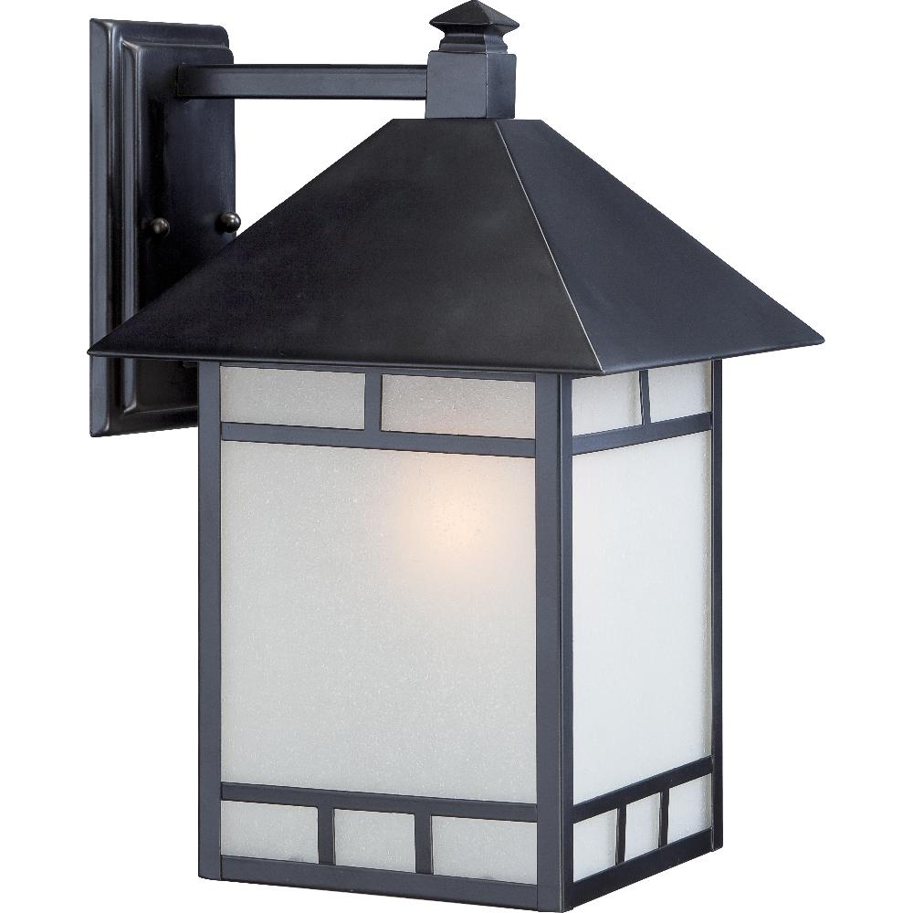 nuvo lighting Drexel 1 Light 16 inch Stone Black Outdoor Wall Light