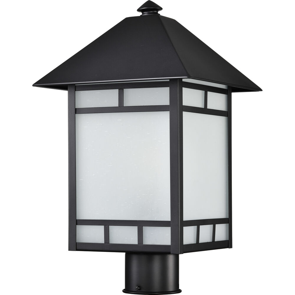Nuvo Lighting Drexel 1 Light 18 Inch Stone Black Outdoor Post Light