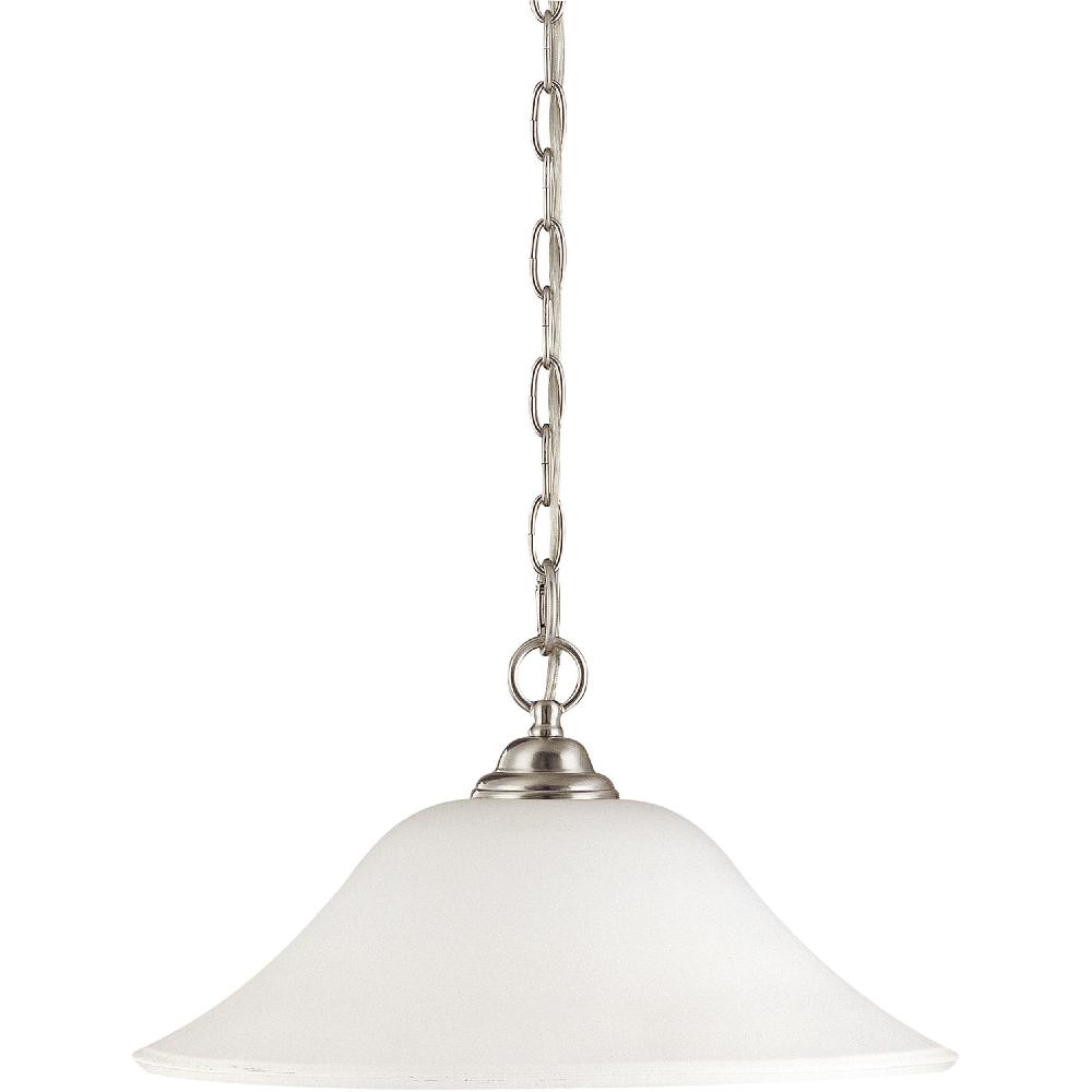nuvo lighting Dupont 1 Light 16 inch Brushed Nickel Pendant Ceiling Light
