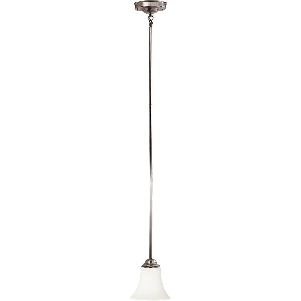 nuvo lighting Dupont 1 Light 6 inch Brushed Nickel Mini Pendant Ceiling Light
