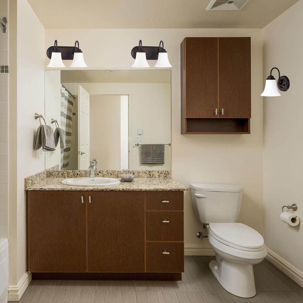 Nuvo Lighting Dupont 1 Light 6 Inch Dark Chocolate Bronze Vanity Light Wall Light