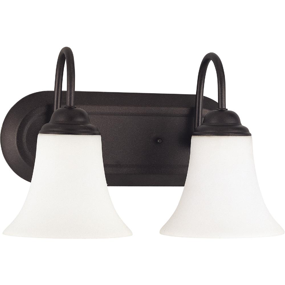 nuvo lighting Dupont 2 Light 13 inch Dark Chocolate Bronze Vanity Light Wall Light