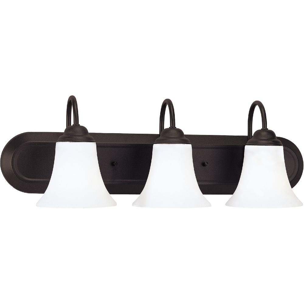 nuvo lighting Dupont 3 Light 24 inch Dark Chocolate Bronze Vanity Light Wall Light