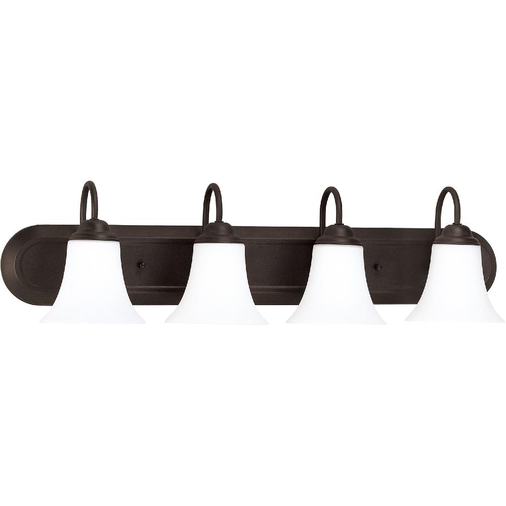 nuvo lighting Dupont 4 Light 30 inch Dark Chocolate Bronze Vanity Light Wall Light
