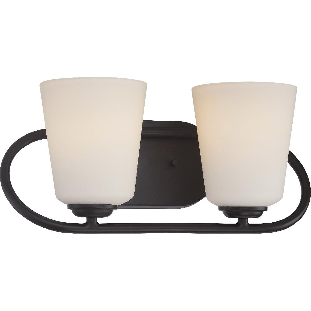 nuvo lighting Dylan LED 16 inch Mahogany Bronze Vanity Light Wall Light