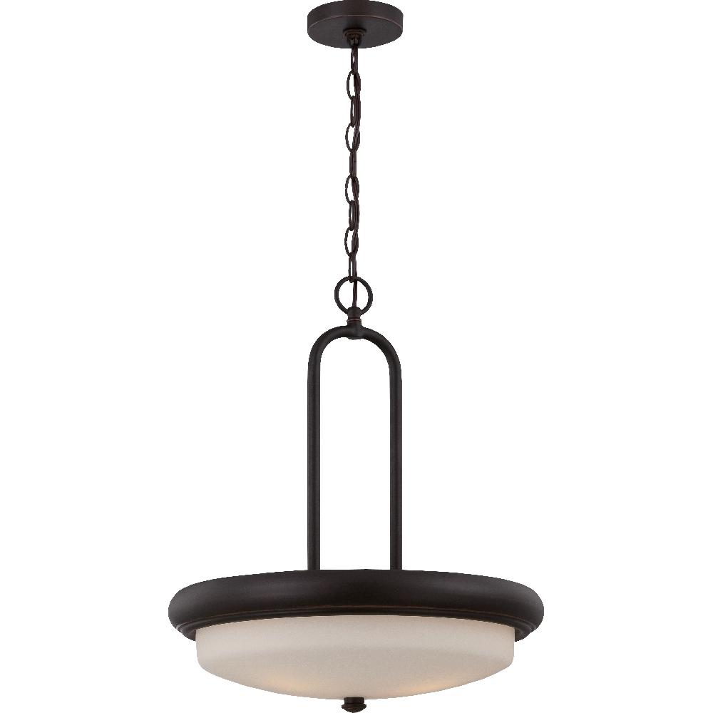 nuvo lighting Dylan LED 18 inch Mahogany Bronze Pendant Ceiling Light