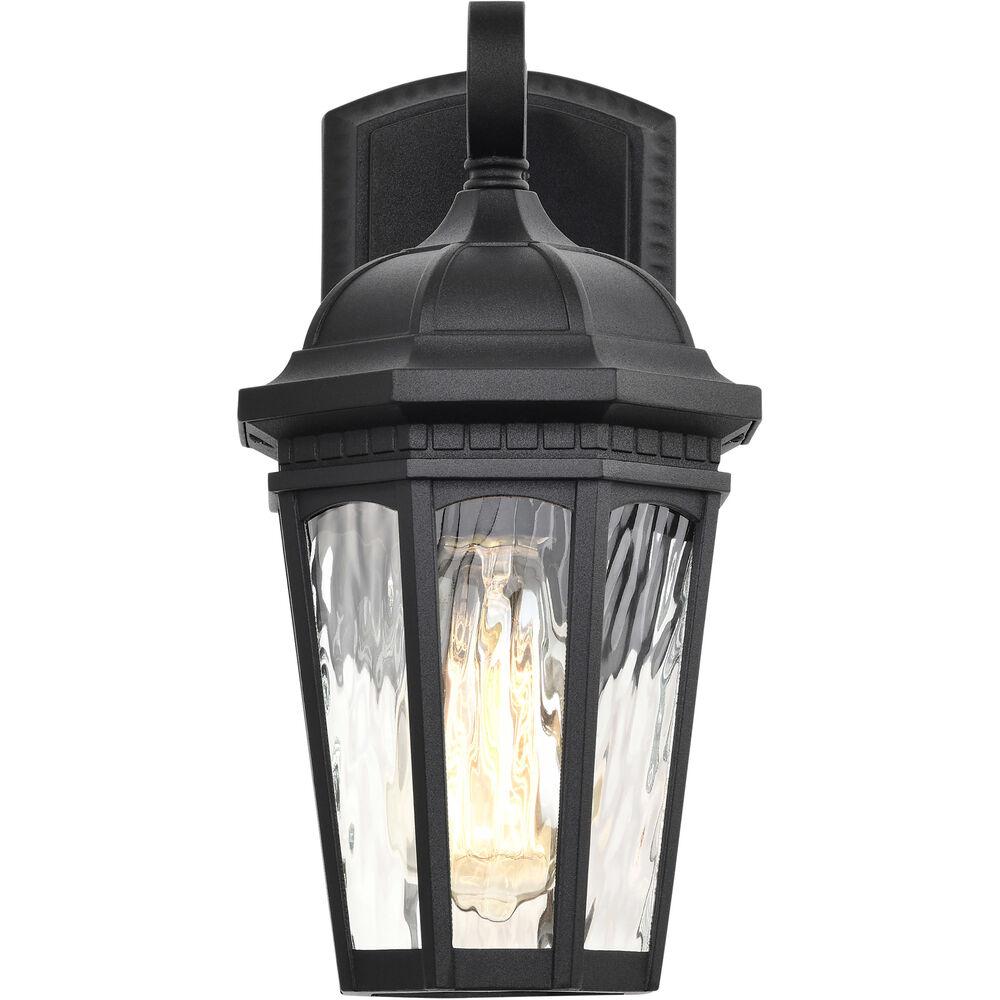 Nuvo Lighting East River 12 Inch Matte Black Outdoor Wall Lantern Small