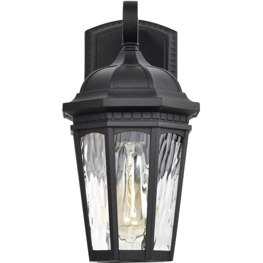 Nuvo Lighting East River 12 Inch Matte Black Outdoor Wall Lantern Small