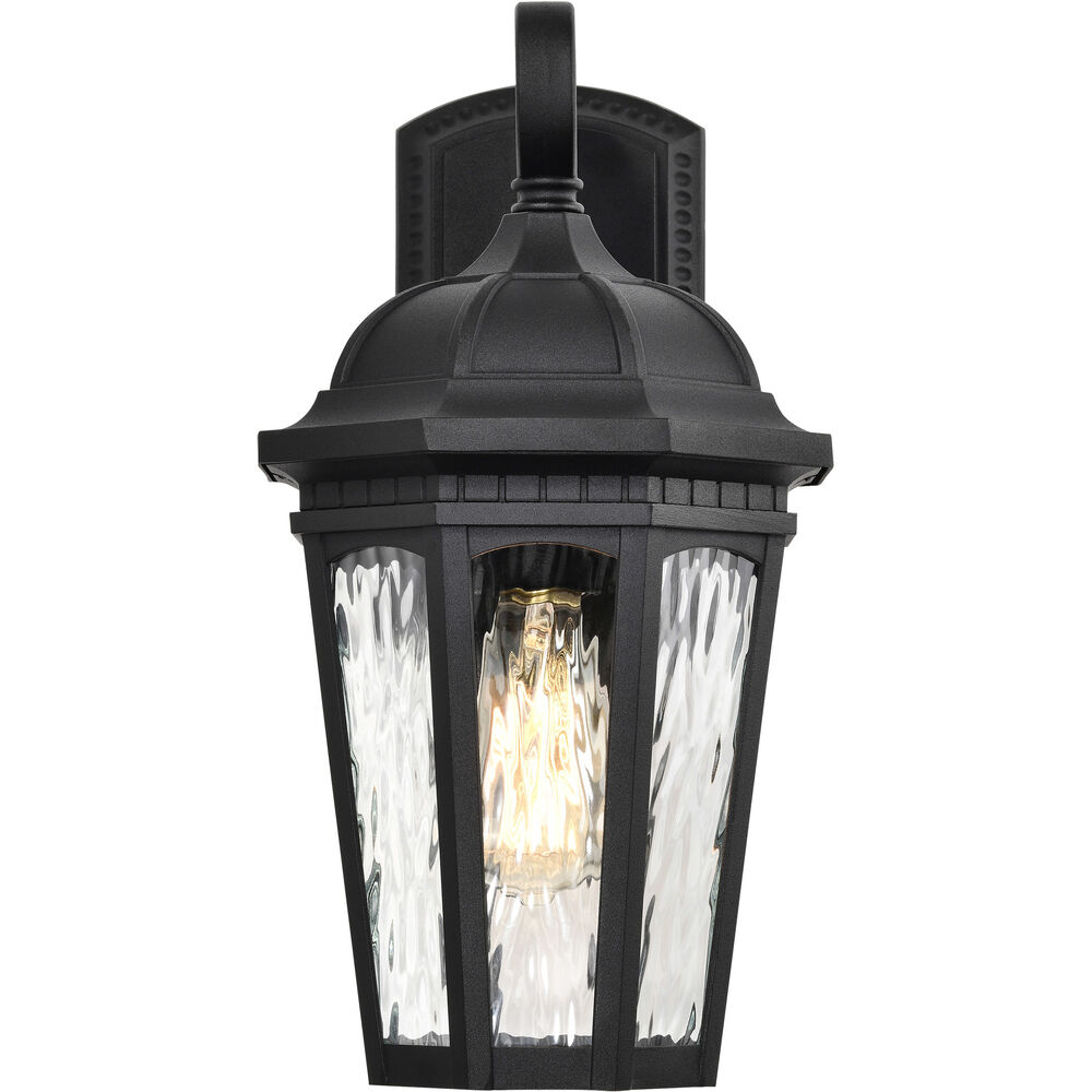 Nuvo Lighting East River 16 Inch Matte Black Outdoor Wall Lantern Large