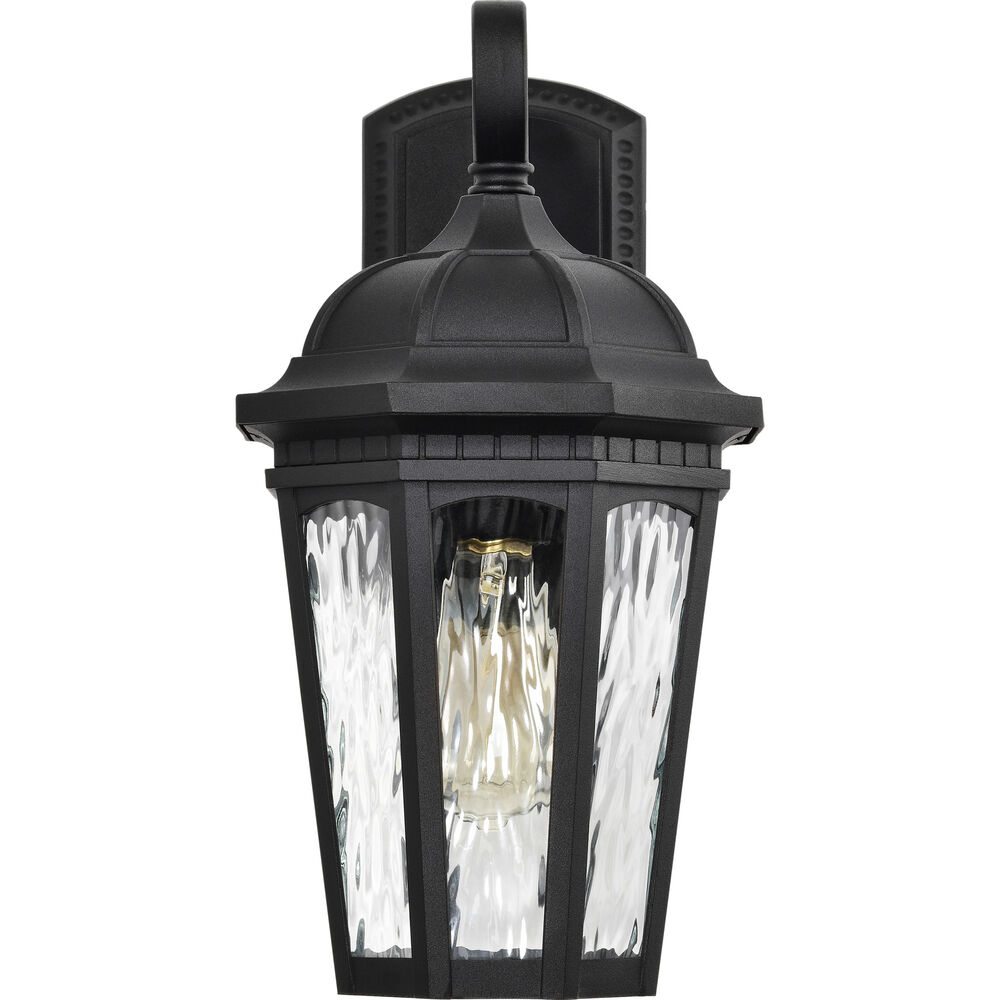 Nuvo Lighting East River 16 Inch Matte Black Outdoor Wall Lantern Large