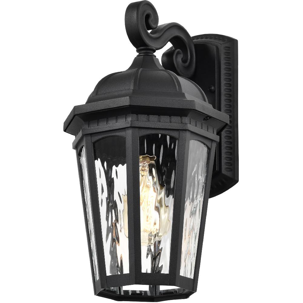 nuvo lighting East River 16 inch Matte Black Outdoor Wall Lantern Large