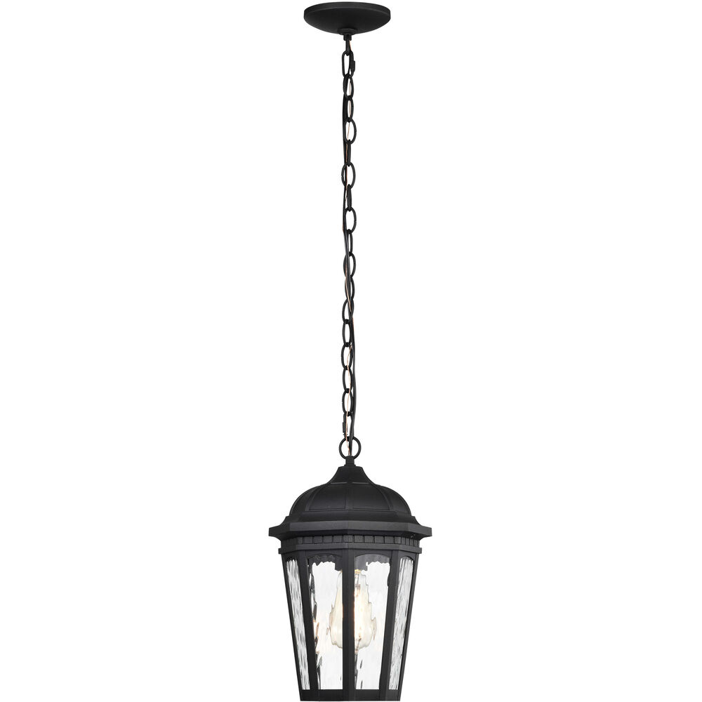Nuvo Lighting East River 8 Inch Matte Black Outdoor Hanging Lantern
