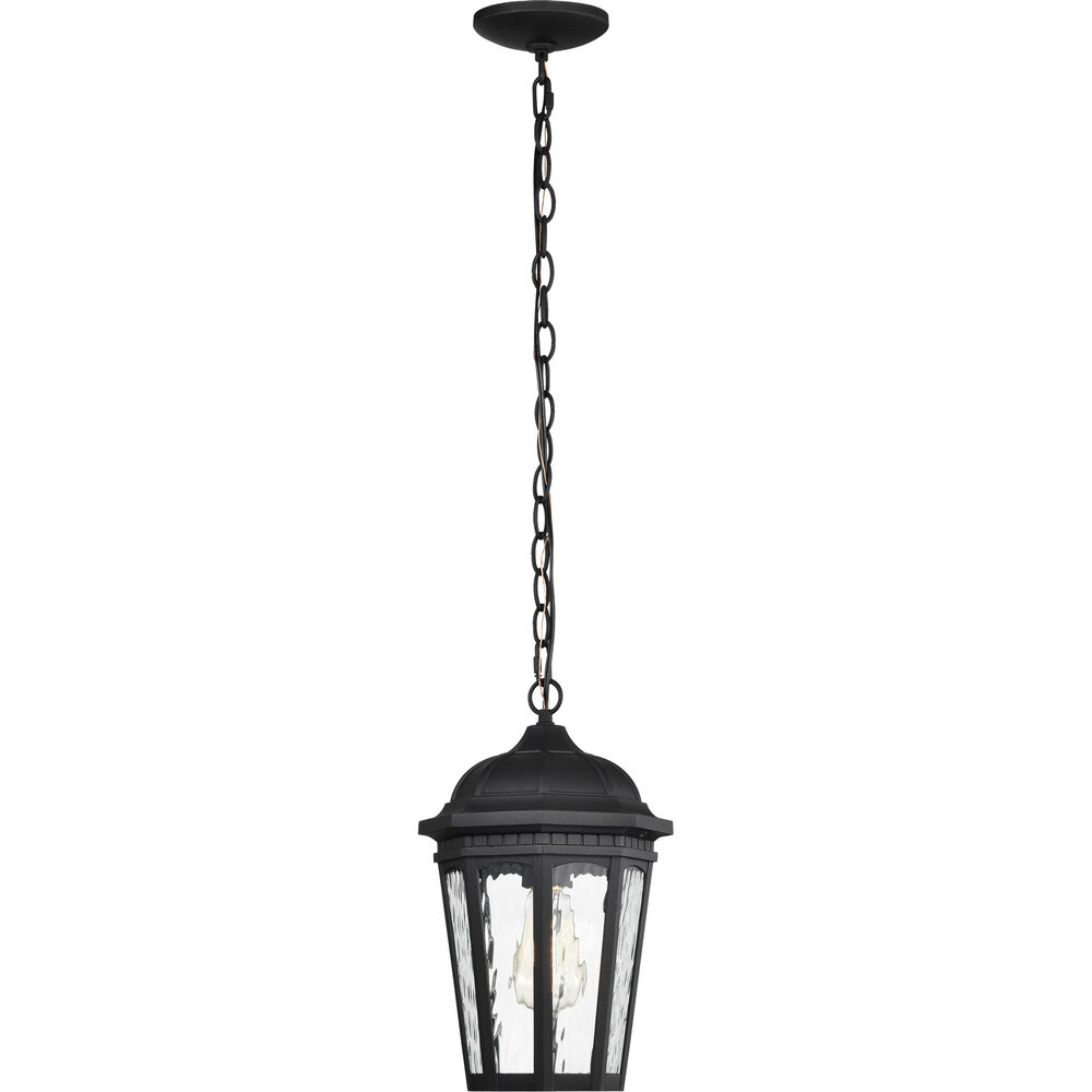 Nuvo Lighting East River 8 Inch Matte Black Outdoor Hanging Lantern