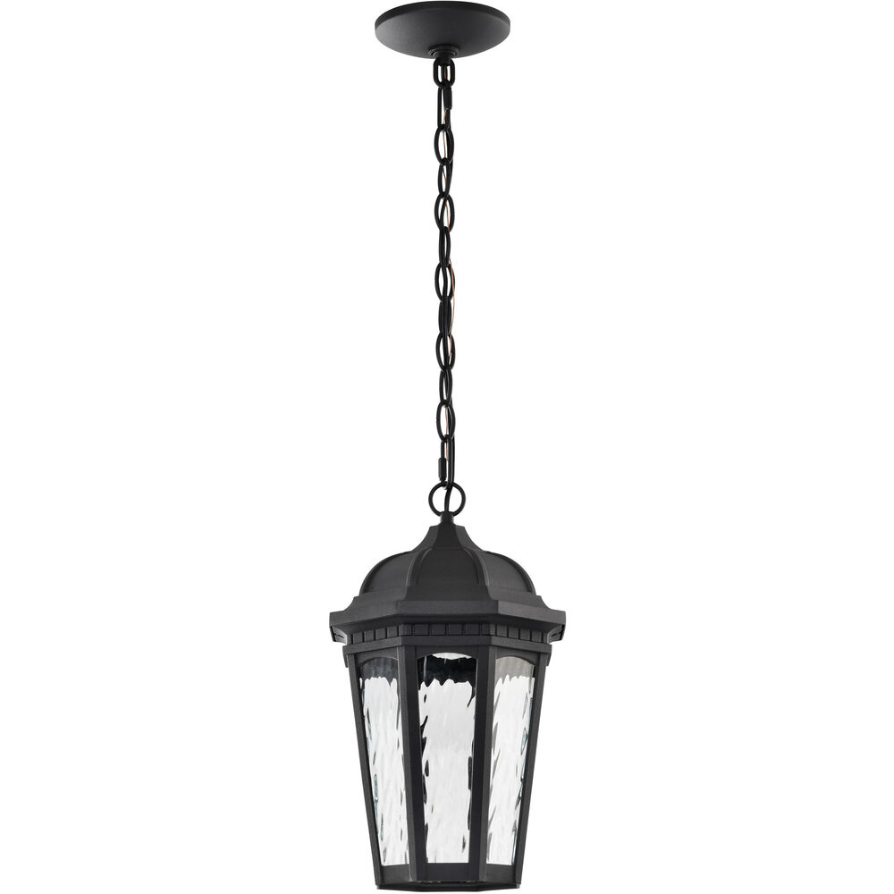 Nuvo Lighting East River LED 8.25 Inch Matte Black Outdoor Hanging Fixture