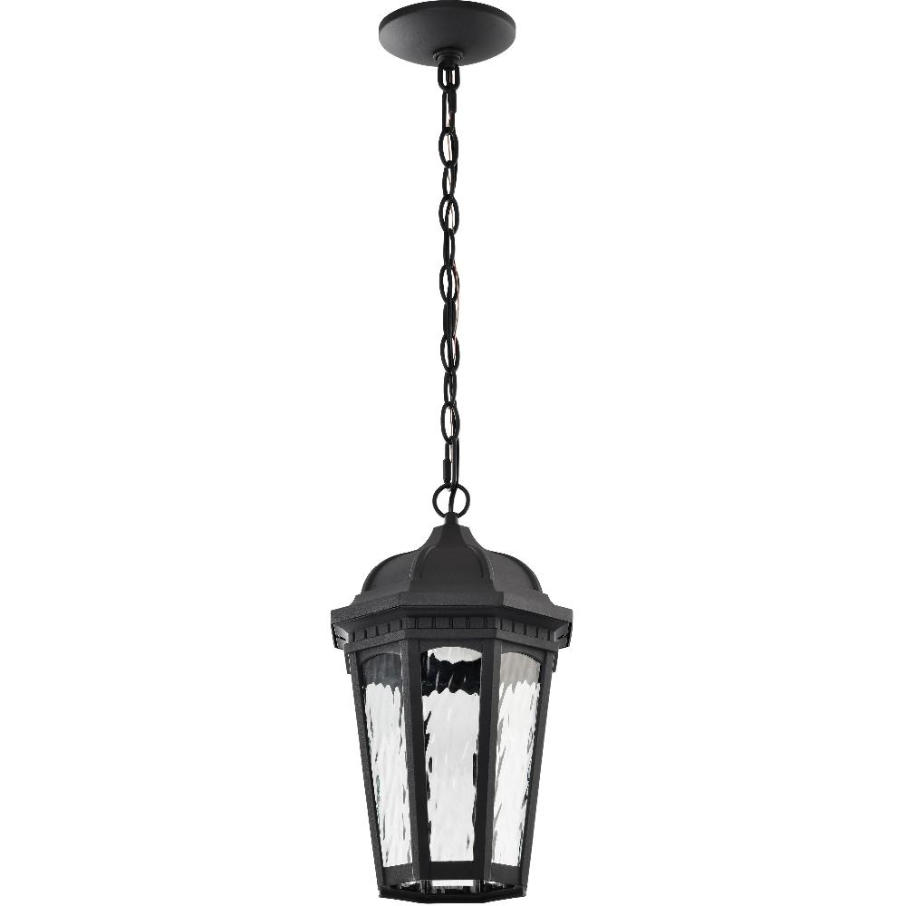 nuvo lighting East River LED 8.25 inch Matte Black Outdoor Hanging Fixture