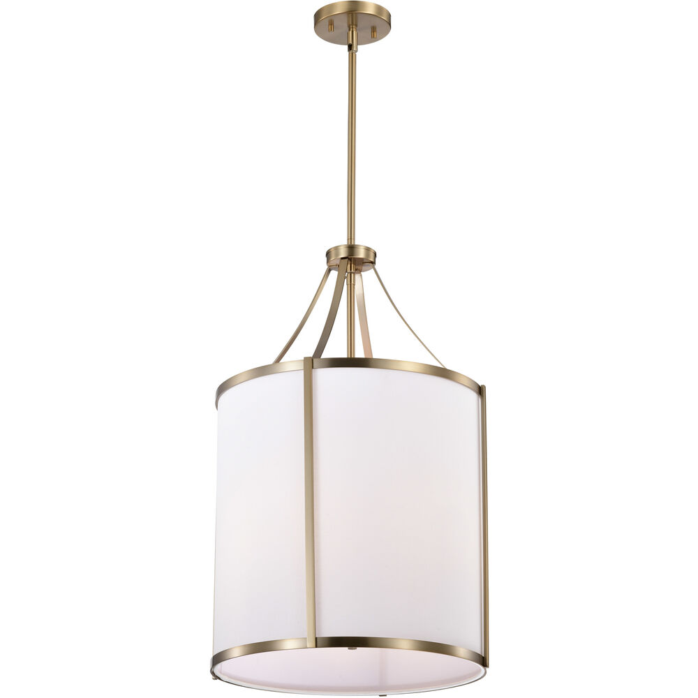 Nuvo Lighting Easton 3 Light 16 Inch Burnished Brass Pendant Ceiling Light