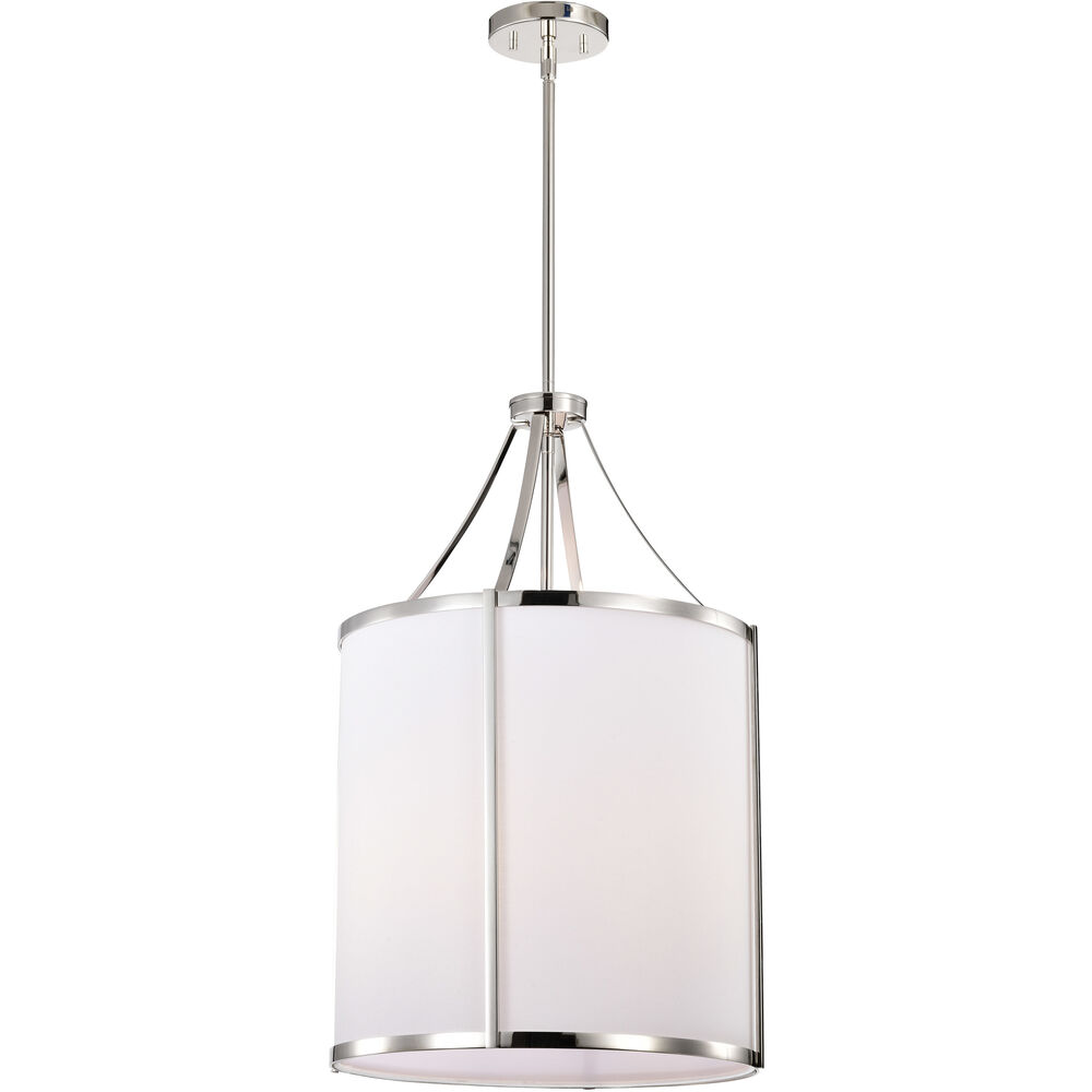 Nuvo Lighting Easton 3 Light 16 Inch Polished Nickel Pendant Ceiling Light