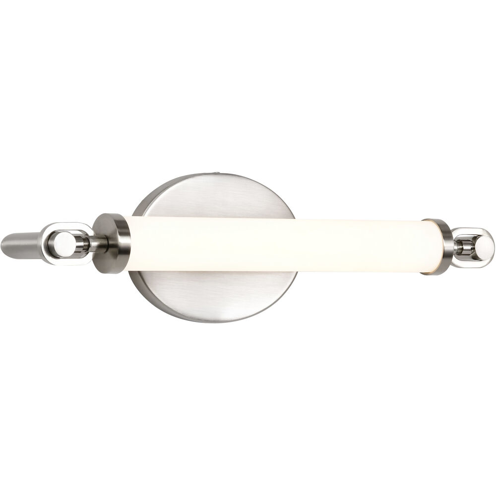 Nuvo Lighting Edgeworth LED 15.75 Inch Brushed Nickel Vanity Light Wall Light