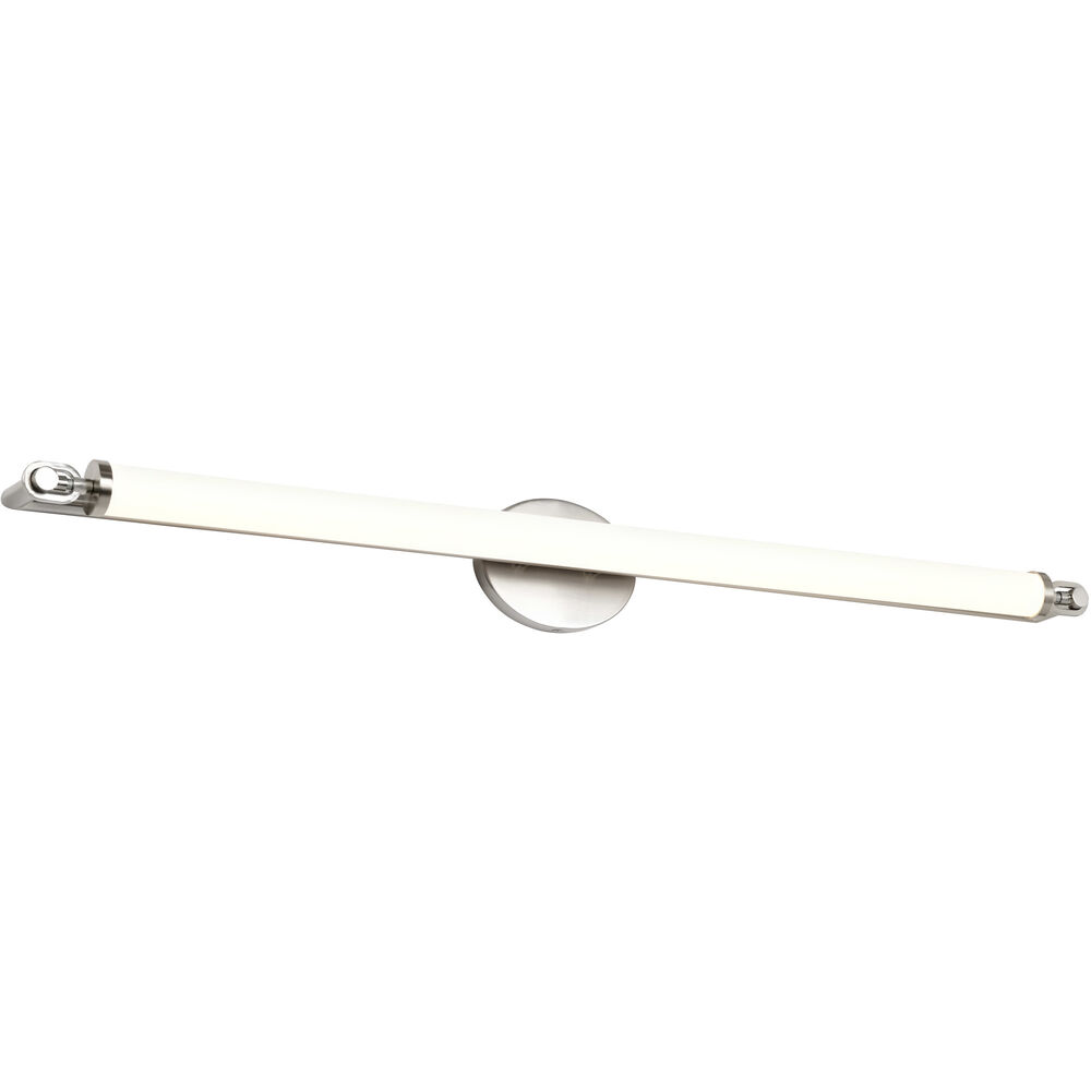 Nuvo Lighting Edgeworth LED 39.63 Inch Brushed Nickel Vanity Light Wall Light