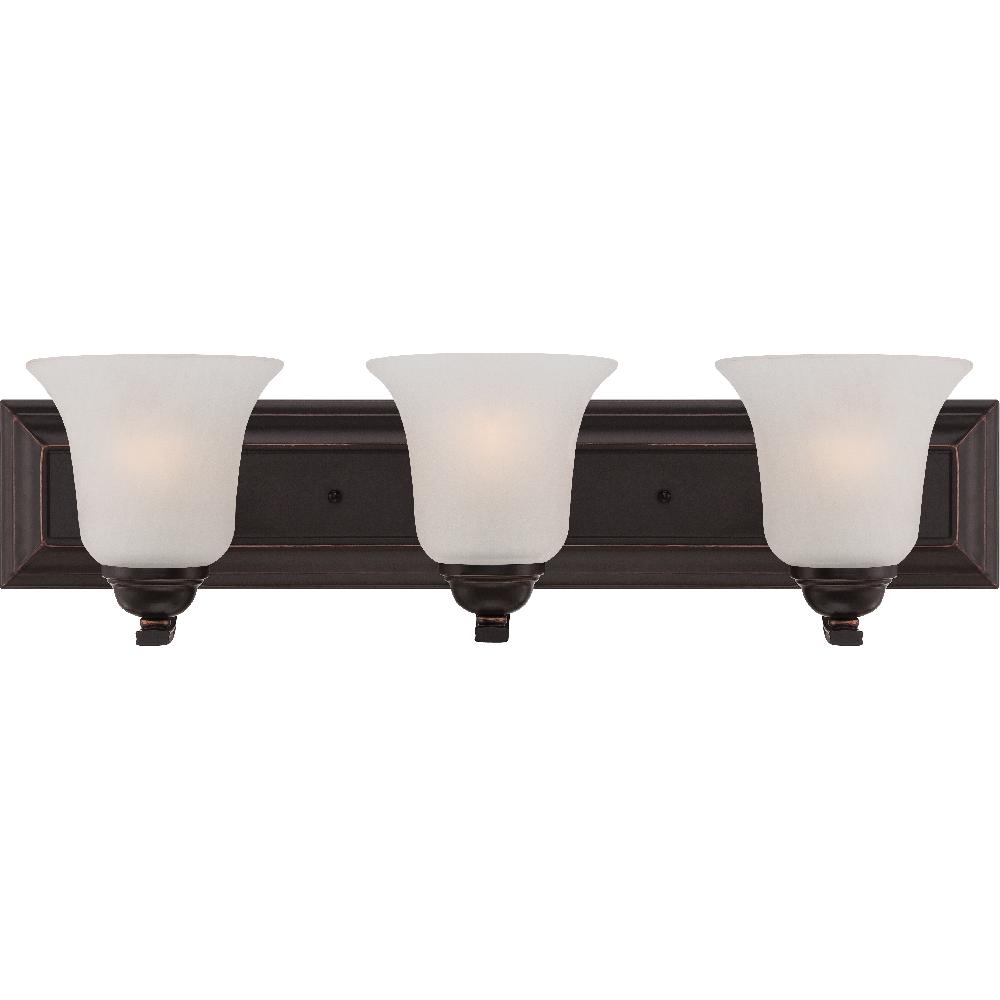 nuvo lighting Elizabeth 3 Light 24 inch Sudbury Bronze Vanity Light Wall Light