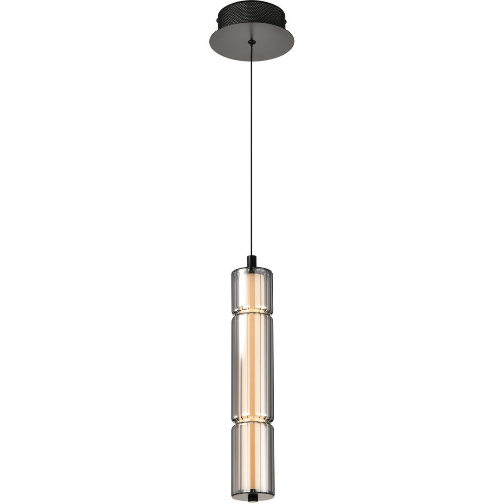 Nuvo Lighting Evander LED 2.75 Inch Matte Black Pendant Ceiling Light