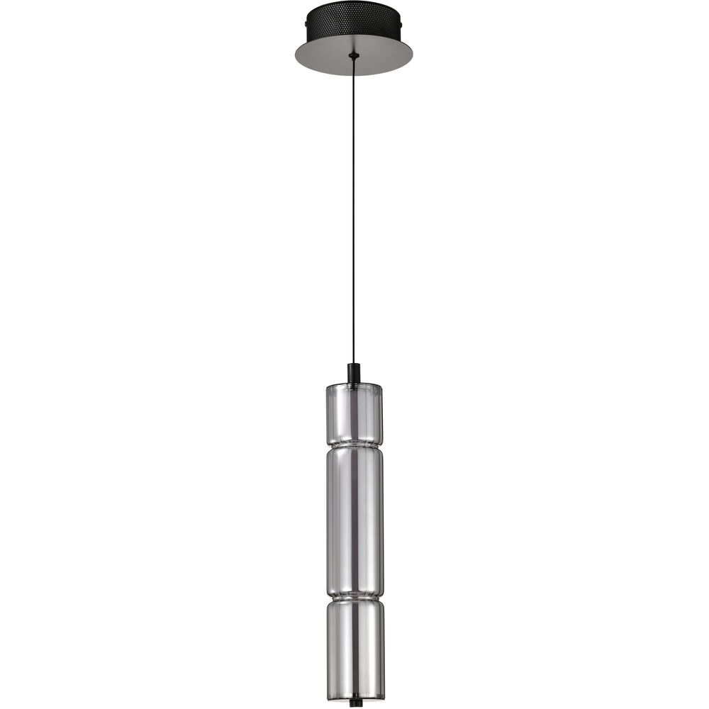 Nuvo Lighting Evander LED 2.75 Inch Matte Black Pendant Ceiling Light