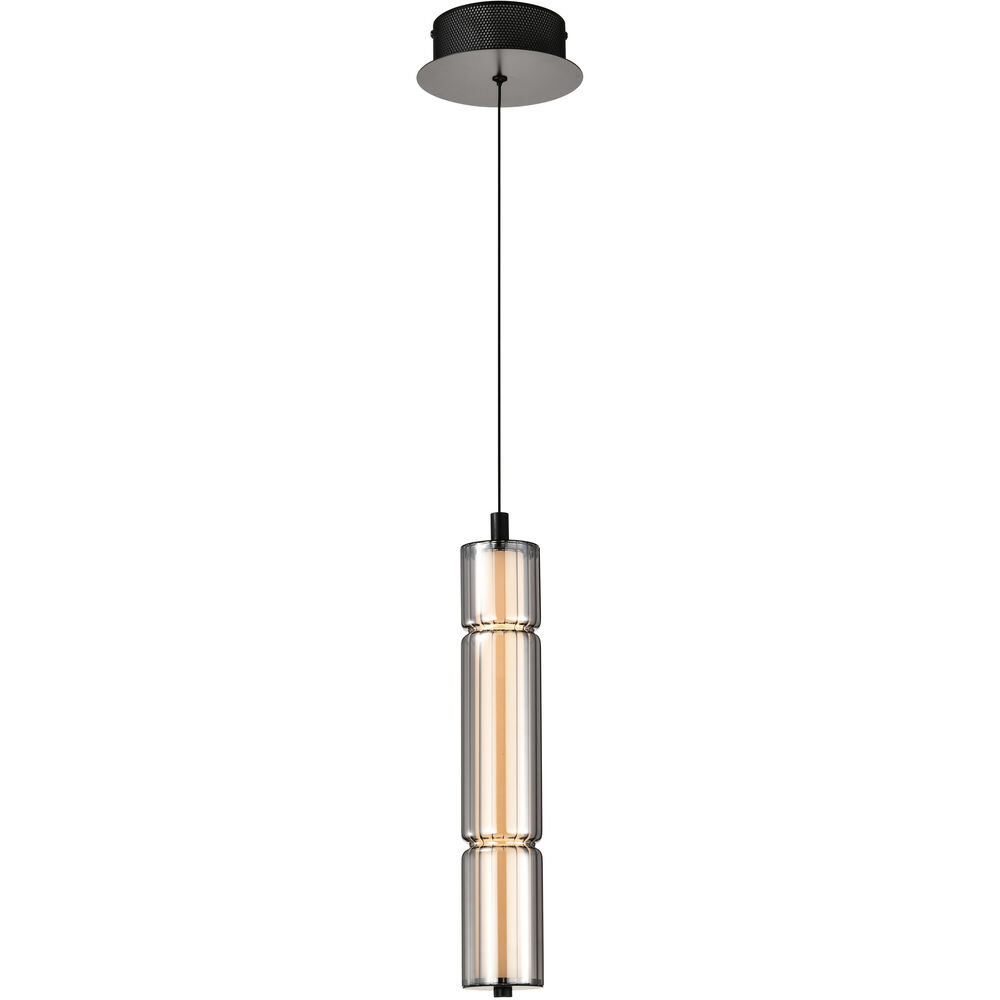 Nuvo Lighting Evander LED 2.75 Inch Matte Black Pendant Ceiling Light