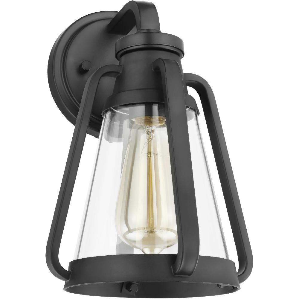 nuvo lighting Everett 1 Light 7.13 inch Matte Black Bathroom Vanity Lights Wall Light