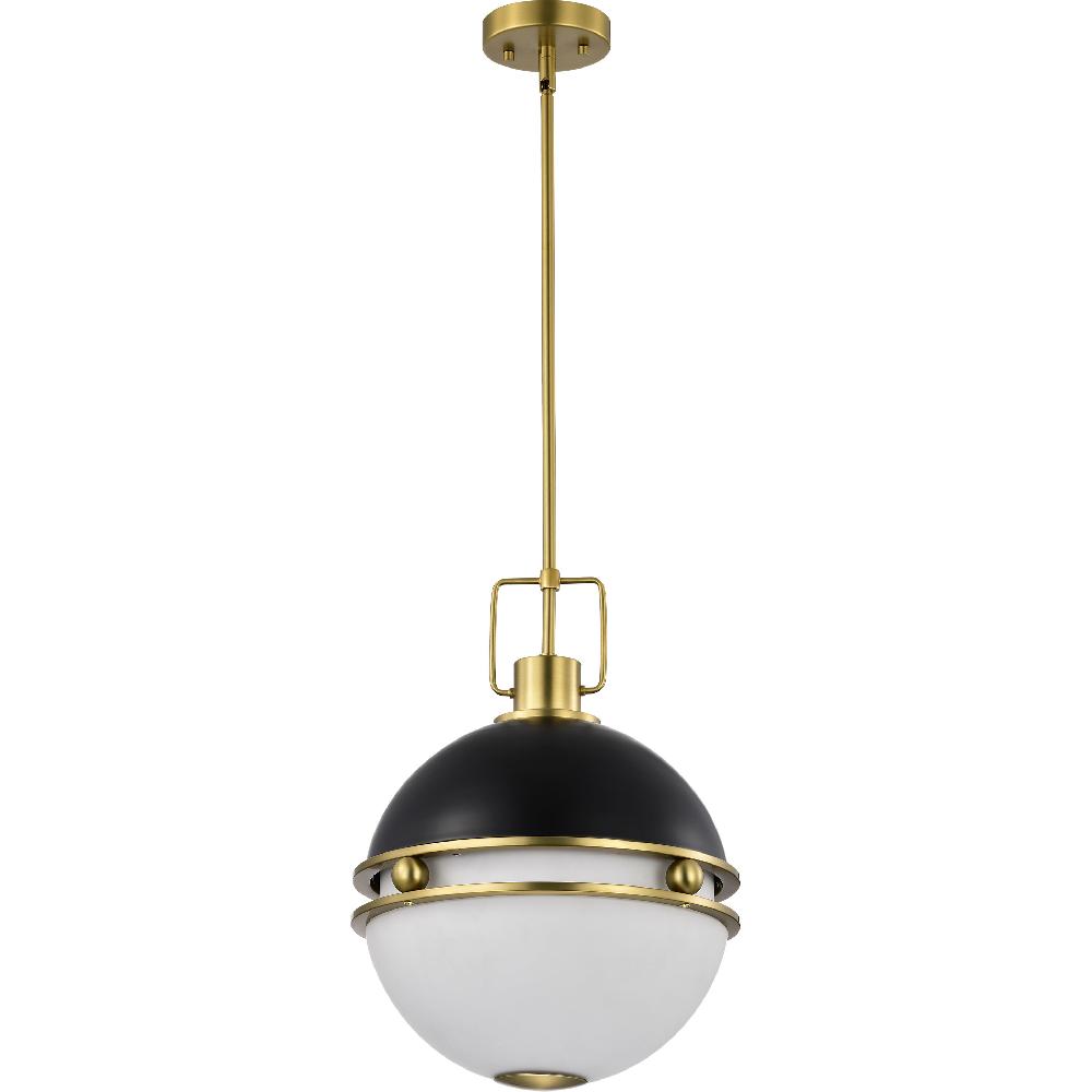 nuvo lighting Everton 2 Light 14 inch Matte Black Pendant Ceiling Light