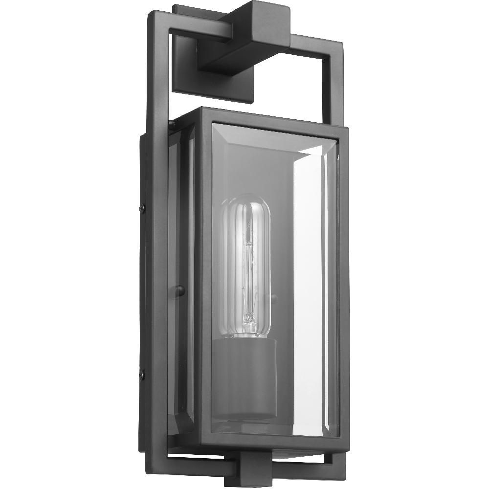nuvo lighting Exhibit 1 Light 14 inch Matte Black Outdoor Wall Sconce