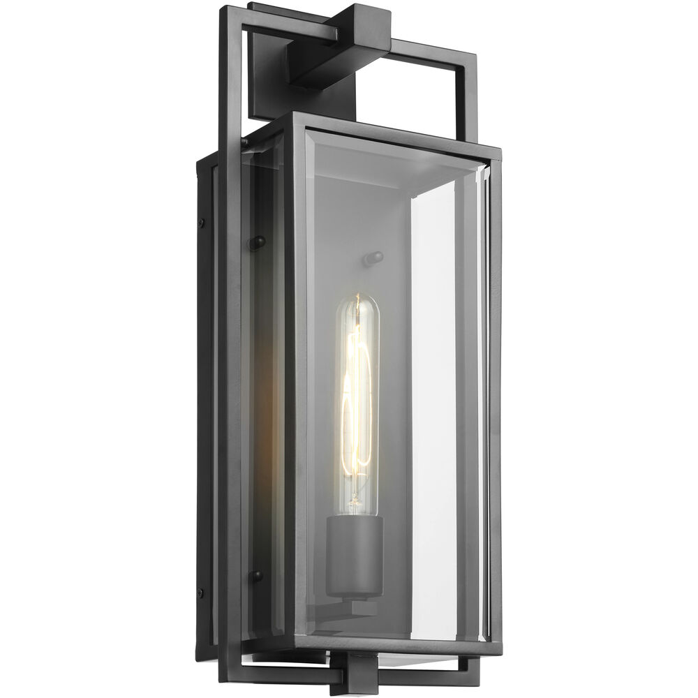 Nuvo Lighting Exhibit 1 Light 20 Inch Matte Black Outdoor Wall Sconce