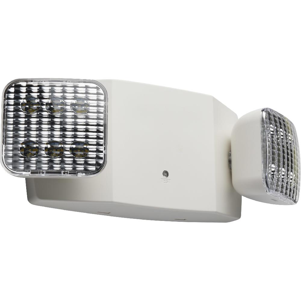 nuvo lighting Exit Sign LED 12.5 inch White ADA Emergency Lighting Wall Light