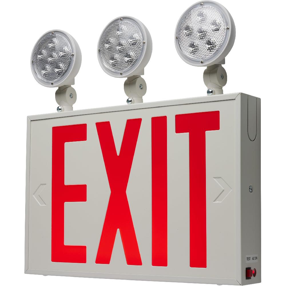 nuvo lighting Exit Sign LED 14.56 inch White Exit & Emergency Sign Ceiling Light